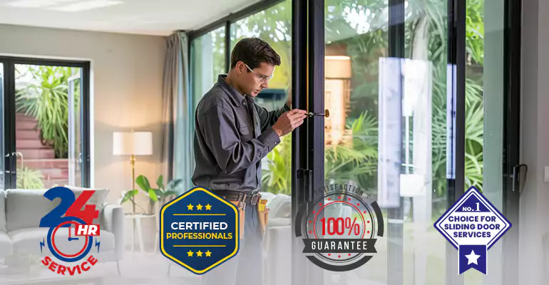 Residential Automatic Sliding Door Replacement Weston