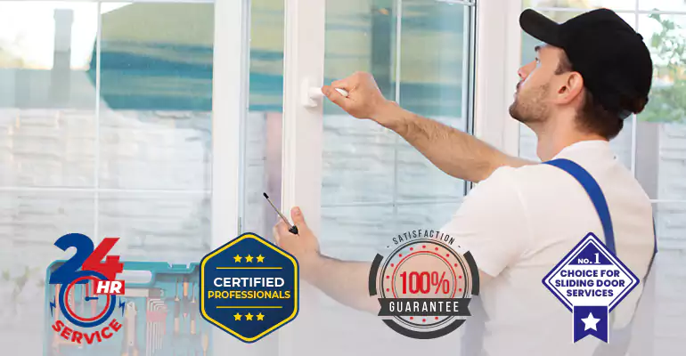 Balcony Glass Door Repair Near Me in Weston