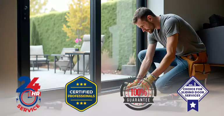 Andersen Patio Door Vinyl Repair in  Weston