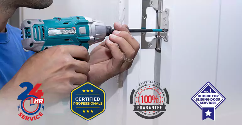Front Door Hinge Repair in Weston