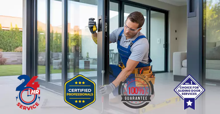 Sliding Screen Door Lock Replacement in Weston