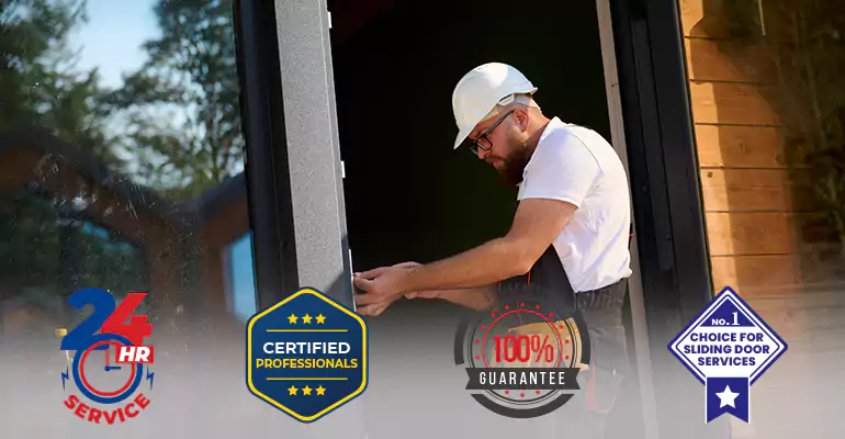 Aluminum Storefront Door Repair in Weston