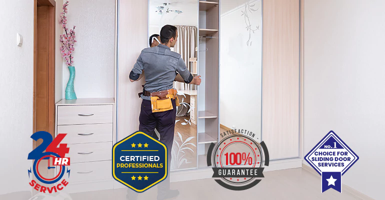 Sliding Closet Door Installation in Weston, FL