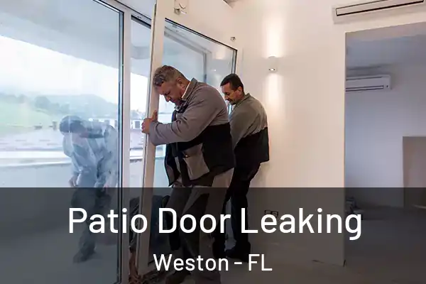 Patio Door Leaking Weston - FL